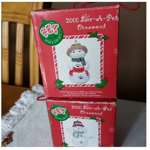 Vintage 2000 PET HOLIDAY Christmas Tree Ornament - Picture 10 of 10